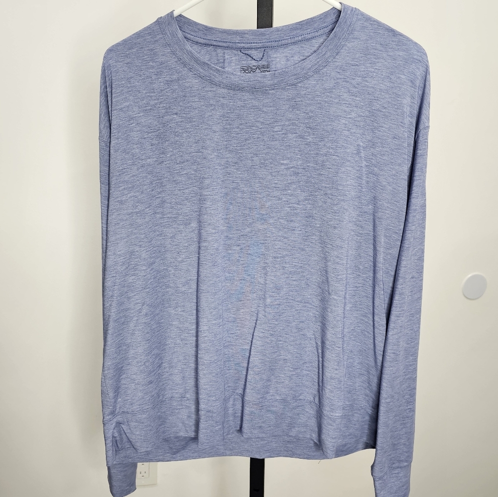 Light Purple/Blue Long Sleeve Shirt
